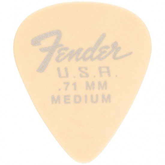 Fender Original Delrin Guitar Picks 12-pack - .71mm Olympic White