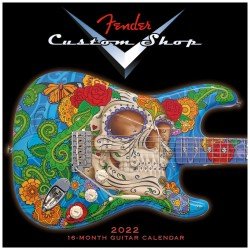 Fender 2022 Custom Shop Calendar