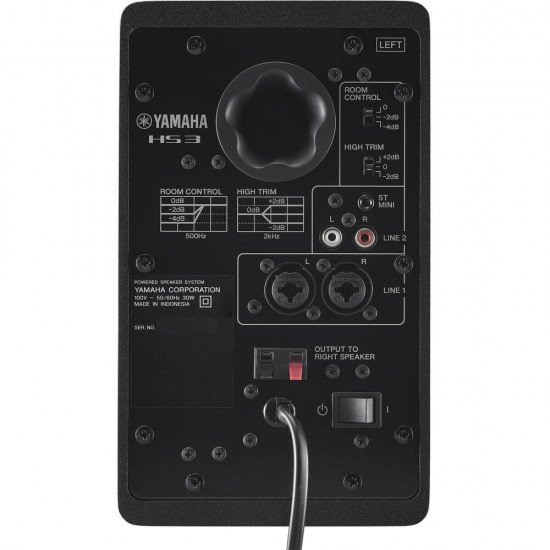 Yamaha HS3B Powered Studio Monitor - Black