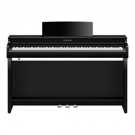 Yamaha Clavinova CLP-825 Digital Piano with Bench - Polished Ebony