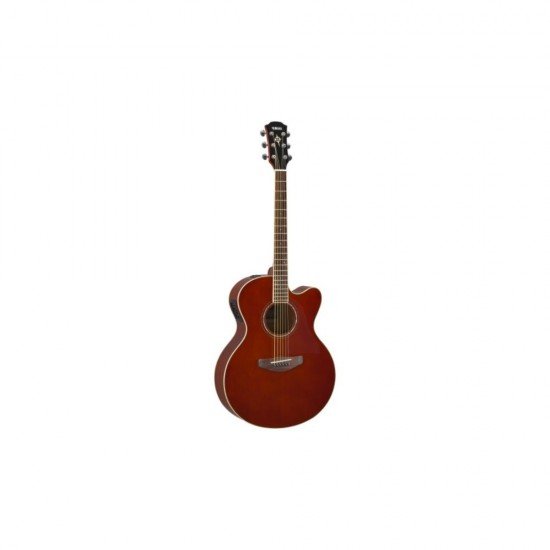 Yamaha CPX600 Medium Jumbo Cutaway - Root Beer