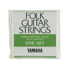 Yamaha FS510 Folk Guitar Strings - Silver Compound (11-47 Gauge)