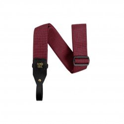 Ernie Ball P05367 Acoustic Guitar Strap - Burgundy