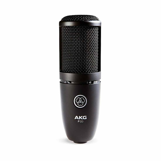 AKG P120 Large-diaphragm Condenser Microphone with Audio box Aione Bundle AKG P120 Large-diaphragm Condenser Microphone with Audio box Aione Bundle
