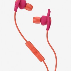 Skullcandy S2WIHX-519 Women's XTplyo in-Ear Sport Earphones with Mic,Pink/Orange