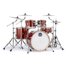 Mapex Drums Mars Birch 5-Piece Rock Shell Pack - Blood Orange Sparkle