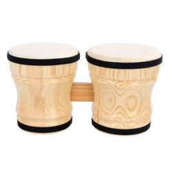 Percussion Plus BONGOS NATURAL PAIR 5.5" & 6.5"