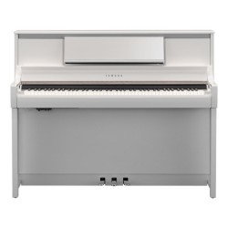 Yamaha Clavinova CSP-295PWH Digital Piano With Bench - Polished White