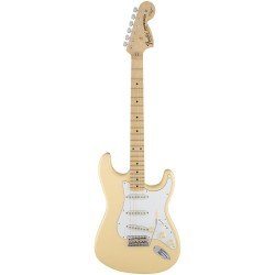 Fender 0107112841 Yngwie Malmsteen Stratocaster, Scalloped Maple Fingerboard, Vintage White 