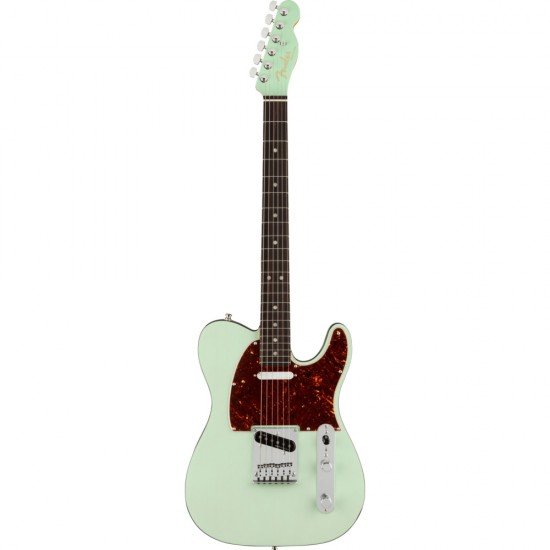 Fender Model #: 0118080735 Ultra Luxe Telecaster®, Rosewood Fingerboard, Transparent Surf Green