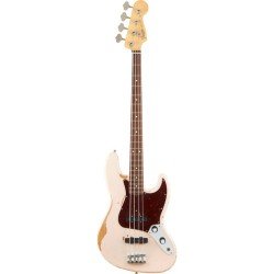 Fender 0141020356  Flea Jazz Bass, Roadworn Shell Pink