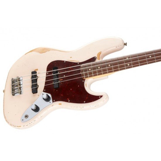 Fender 0141020356  Flea Jazz Bass, Roadworn Shell Pink