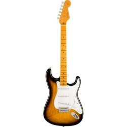 Fender Model #: 0177002803 70th Anniversary American Vintage II 1954 Stratocaster®, Maple Fingerboard, 2-Color Sunburst.