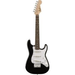 Fender 0310121506 Mini Strat, Laminated Hardwood Fingerboard, Black