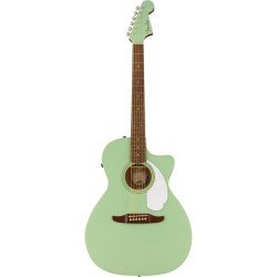 Fender Model #: 0970743557 Newporter Player, Walnut Fingerboard, White Pickguard, Surf Green