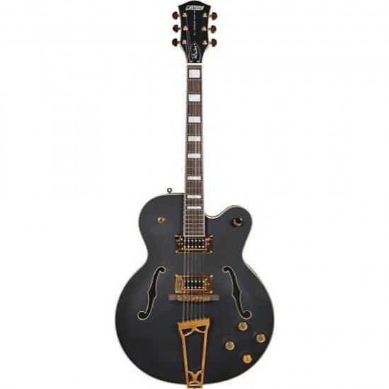 Gretsch 2516000506 G5191BK Tim Armstrong Signature Electromatic Hollow Body, Black