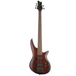 Jackson Model #: 2919005557 JS Series Spectra Bass JS3V, Laurel Fingerboard, Walnut Stain