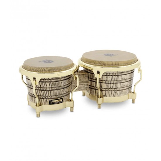 Latin Percussion LP793X Giovanni CCII Bongo American Ash Gold Hardware