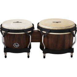 Latin Percussion M201WB Matador Traditional Bongo Whisky Bar With Black Hardware