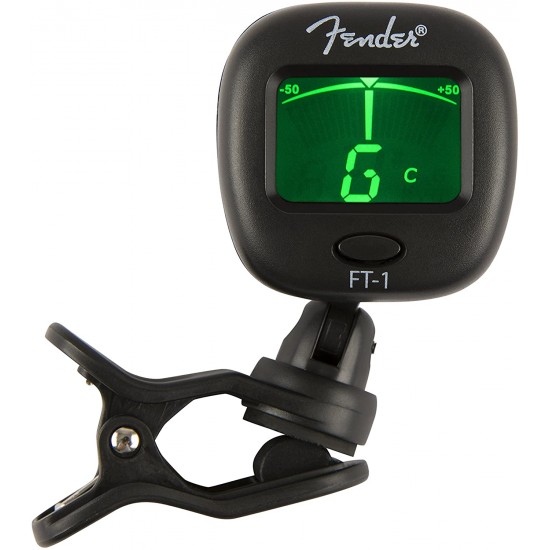 FT-1 Professional Clip on Tuner for Acoustic Guitar, Electric Guitar, Bass, Mandolin, Violin, Ukulele, and Banjo FT-1 Professional Clip on Tuner for Acoustic Guitar, Electric Guitar, Bass, Mandolin, Violin, Ukulele, and Banjo