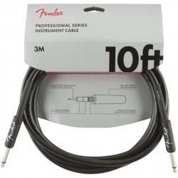 Fender Professional Series Instrument Cable, 10f , Black  0990820062