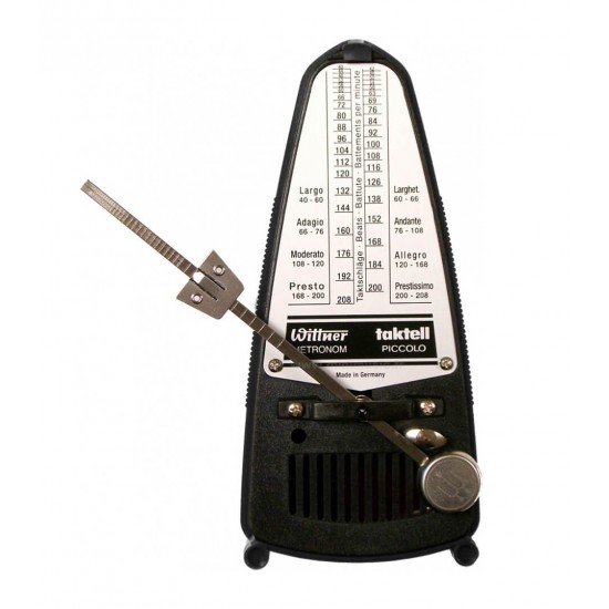 GEWA Wittner Taktell Piccolo Metronome Black, NO.836