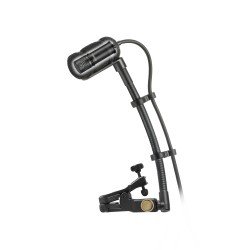 Audio Technica ATM350U Cardioid Condenser Instrument Microphone with Universal Clip-on Mounting System (5" Gooseneck)