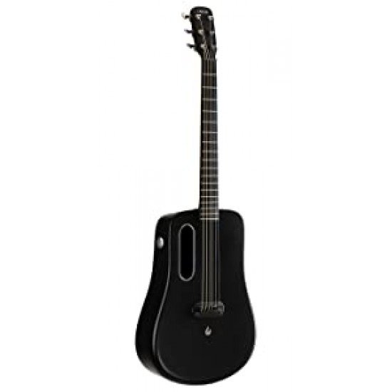 Lava U  Freeboost-23inch Carbon Fibre Ukelele - Black