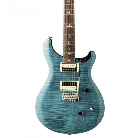 PRS SE Custom 24 Guitar In Sapphire Finish, PRS SE Gig Bag Included PRS SE Custom 24 Guitar In Sapphire Finish, PRS SE Gig Bag Included