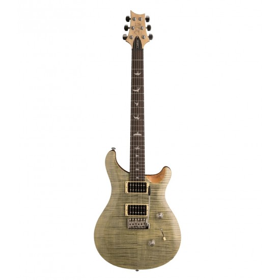 PRS SE CU4TG Custom 24 Guitar In Trampas Green Finish, PRS SE Gig Bag Included PRS SE CU4TG Custom 24 Guitar In Trampas Green Finish, PRS SE Gig Bag Included