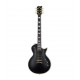 ESP LTD Deluxe Eclipse EC-1000 Duncan With Macassar Ebony Fretboard, Vintage Black Finish ESP LTD Deluxe Eclipse EC-1000 Duncan With Macassar Ebony Fretboard, Vintage Black Finish