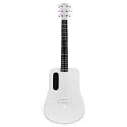 Lava ME2 Freeboost Semi Acoustic Guitar-White