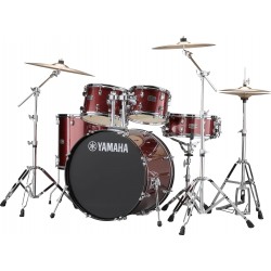 Yamaha Rydeen Standard Drum Shell Set Burgundy Glitter