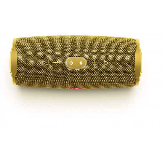 JBL Splashproof Charge 4 Portable Bluetooth Speaker with USB Charging- Yellow JBL Splashproof Charge 4 Portable Bluetooth Speaker with USB Charging- Yellow