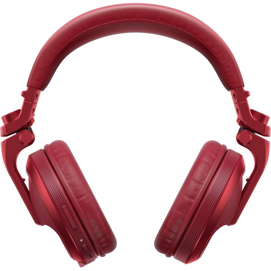 Pioneer HDJ-X5BT-K Over-ear DJ Headphones with Bluetooth Wireless Technology - Metallic Red