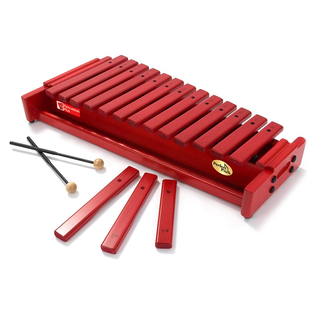 Percussion Plus Classic Red Box xylophone soprano diatonic PP023