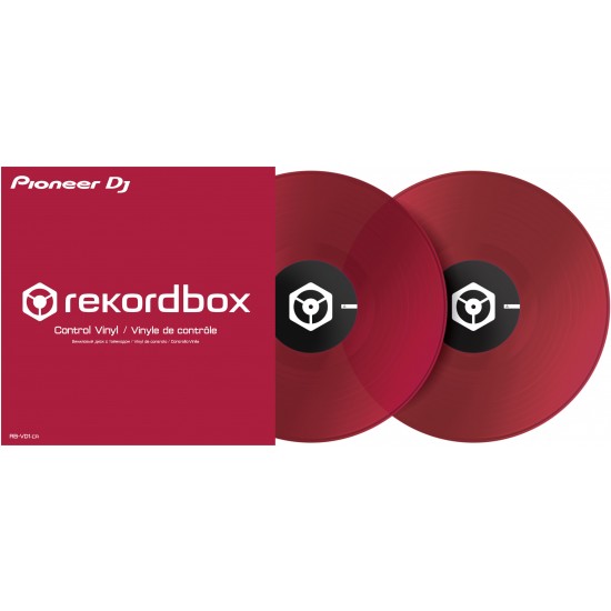  Pioneer RB-VD1-CR 2 Control Vinyl - Clear Red