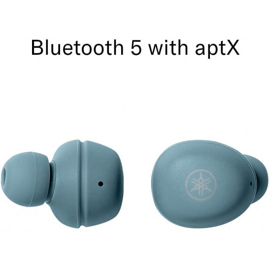 Yamaha Audio TW-E3A True Wireless Earbuds, Blue 