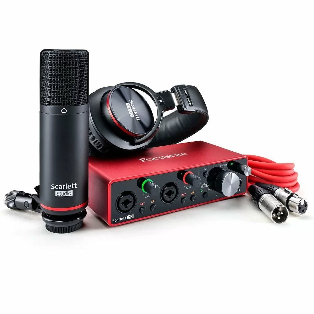 Scarlett 2i2 store 3rd generation microphone