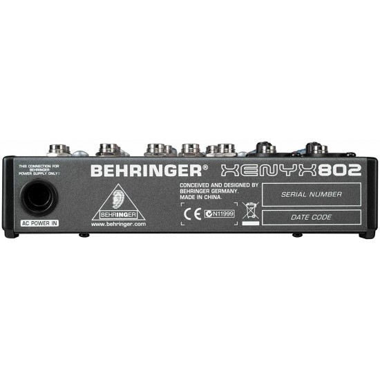 Behringer Xenyx 802 4-channel Analog Mixer