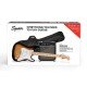 Fender 0371720603 Squier Sonic Stratocaster Electric Guitar Pack 10G - Sunburst