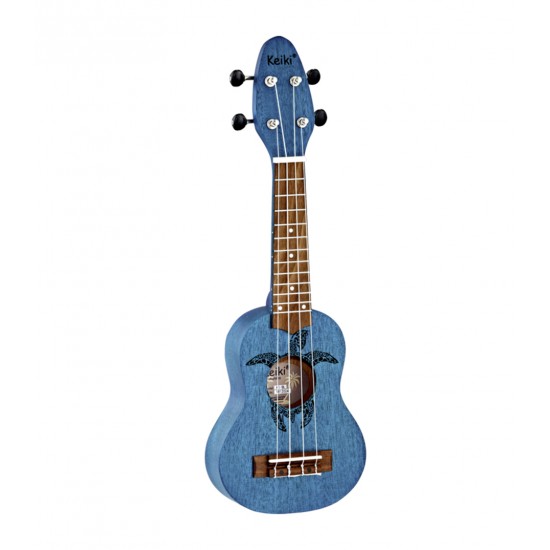ORTEGA Keiki Sopranino Ukulele Satin Ocean Blue Finish ORTEGA Keiki Sopranino Ukulele Satin Ocean Blue Finish