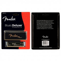 Fender® Blues Deluxe Harmonica, Key - C 0990701001